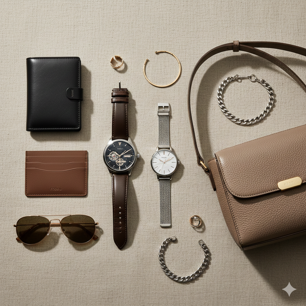 Discover the top trending accessories for 2025 and the best brands to buy now. Explore stylish, affordable picks from Fossil, Titan, Zara, H&M, and Kaimono.