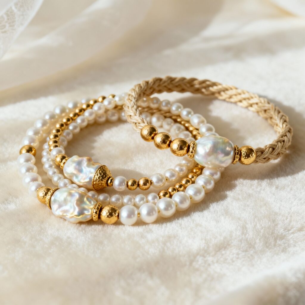 Women’s Pearl Bracelets